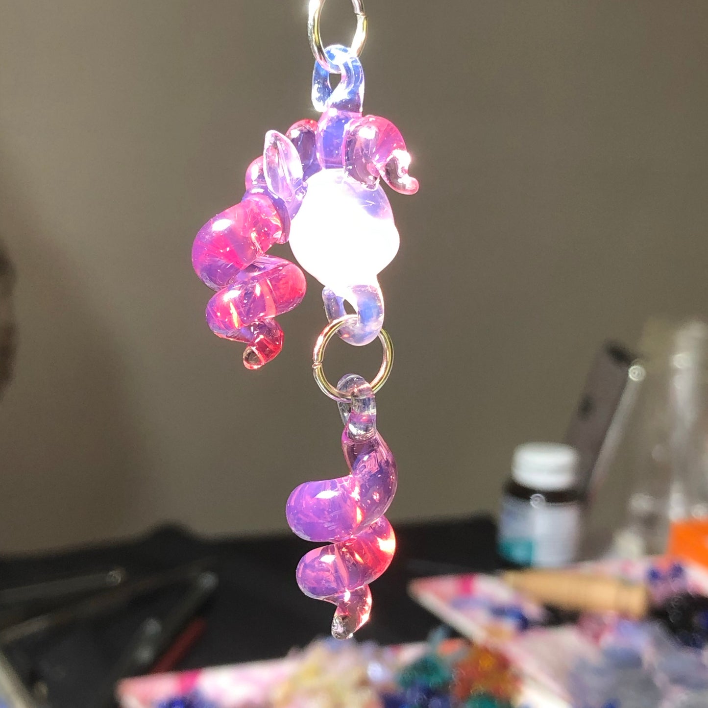 MLP pinkie pie  Handmade Necklace.