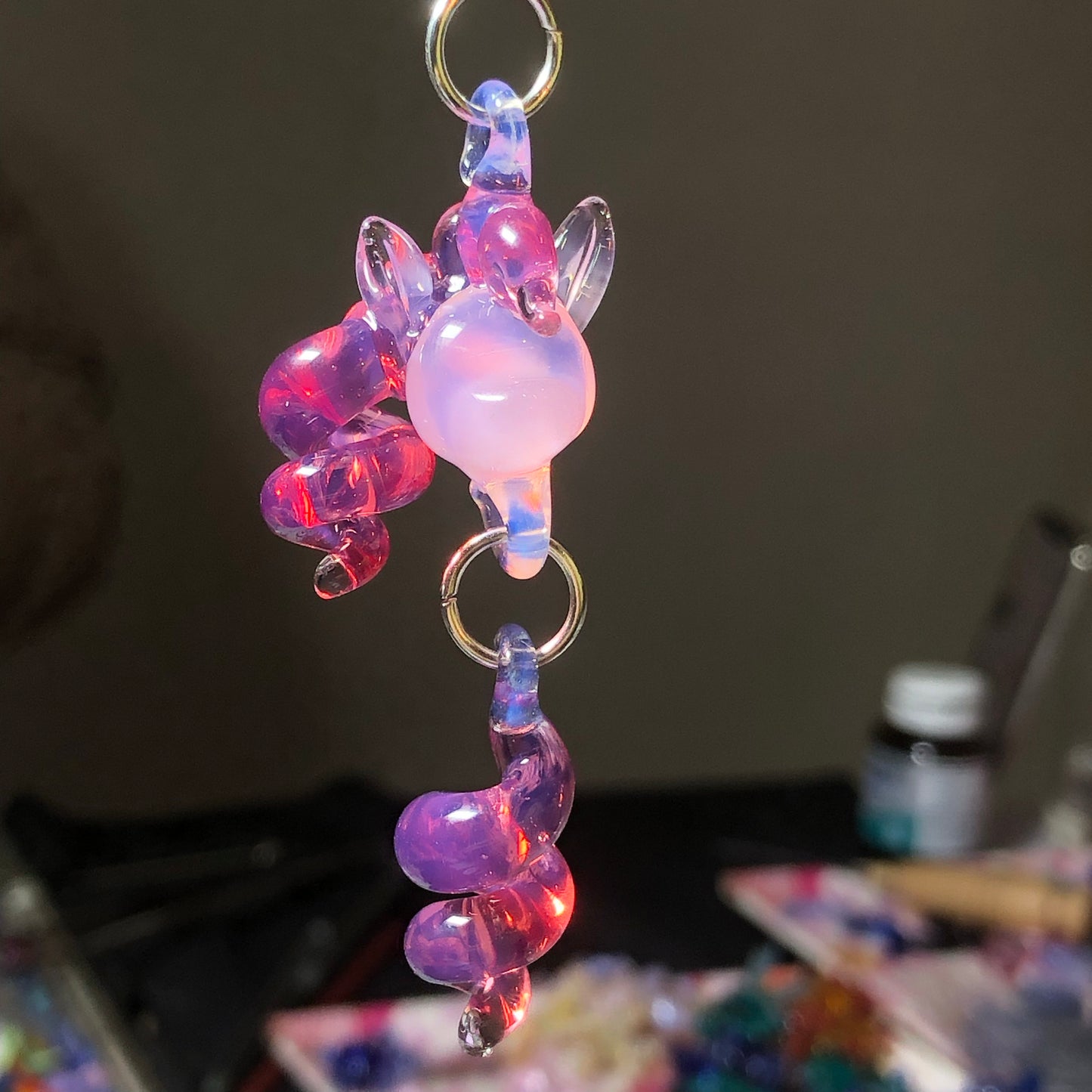 MLP pinkie pie  Handmade Necklace.