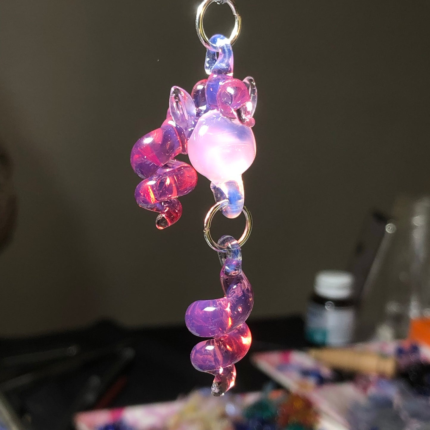 MLP pinkie pie  Handmade Necklace.